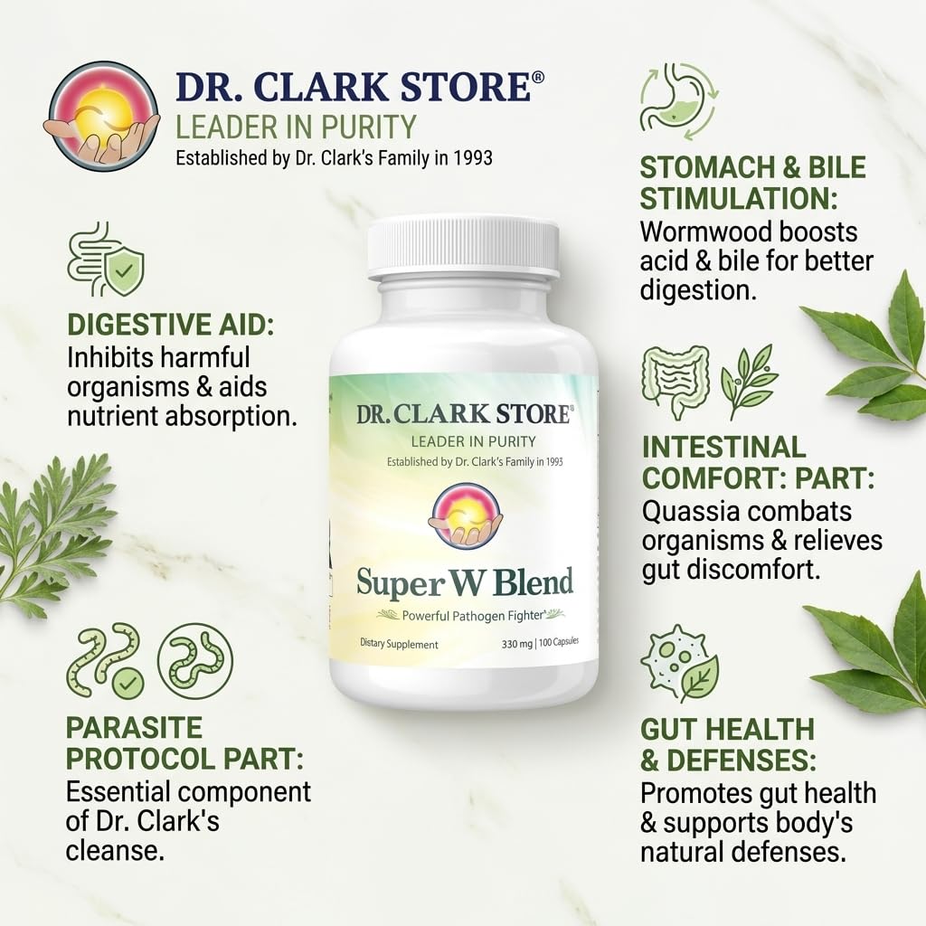 Dr Clark Store polvo de ajenjo molido mostrando textura fresca y calidad herbal