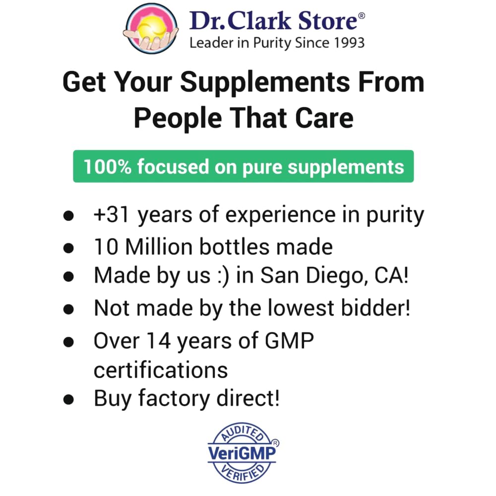 Dr Clark Store primer plano de la tintura de nogal verde que conserva potencia