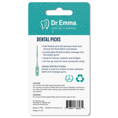 Dr. Emma estuche de transporte compacto mantiene palillos limpios