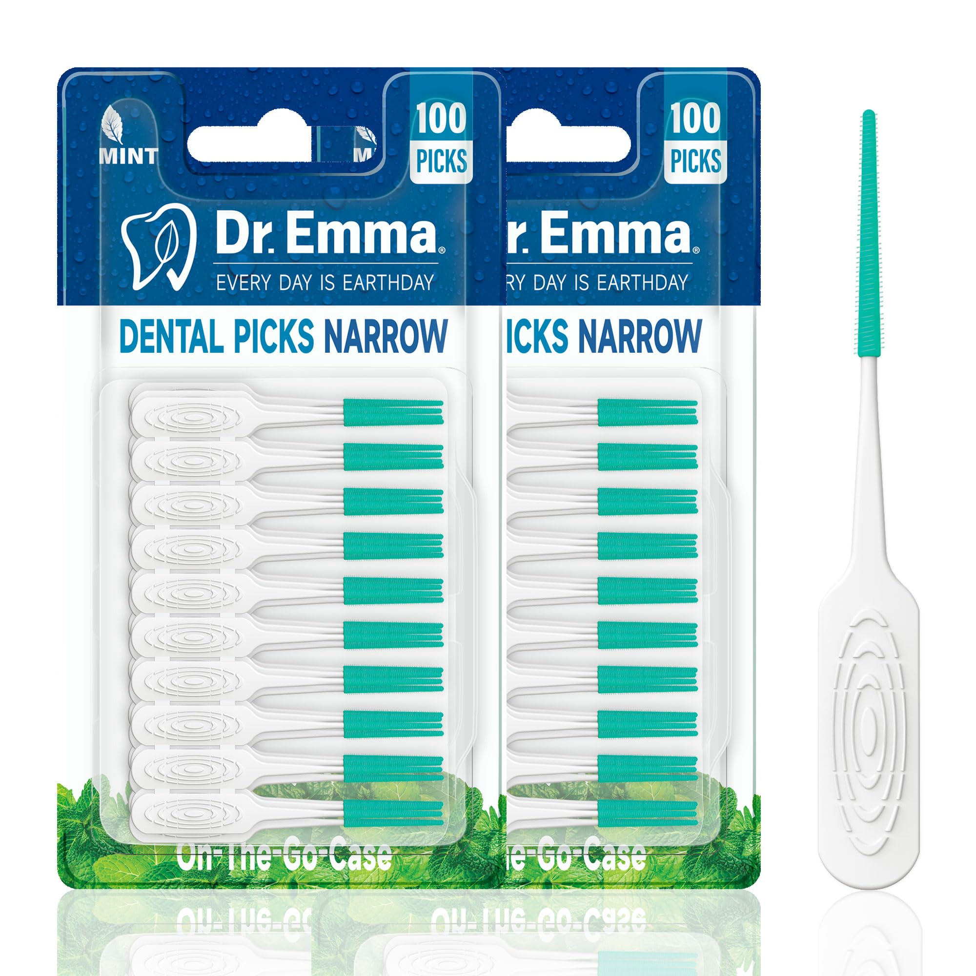 Dr. Emma frente del paquete mostrando cantidad y diseño práctico