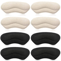 Dr. Foot frente del empaque mostrando 4 pares y colores beige y negro, fácil identificación