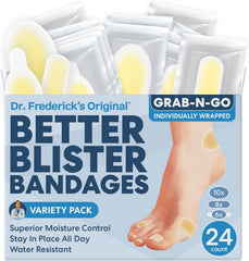 Dr. Frederick's paquete frontal variedad 24 unidades, protección lista para llevar