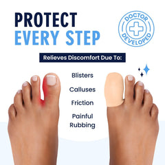 Dr. Frederick's textura de gel suave en primer plano que amortigua impactos