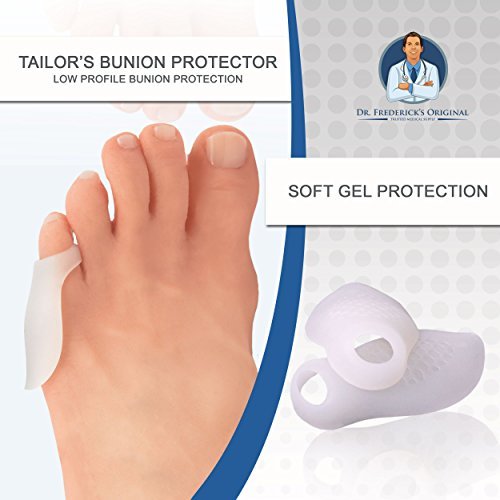 Dr. Frederick's almohadilla colocada en zapatilla, mayor comodidad al caminar