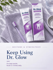 Dr. Glow packaging abierto mostrando contenido listo para uso diario