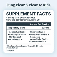 Dr Green Mom etiqueta clara con lista de ingredientes orgánicos certificada