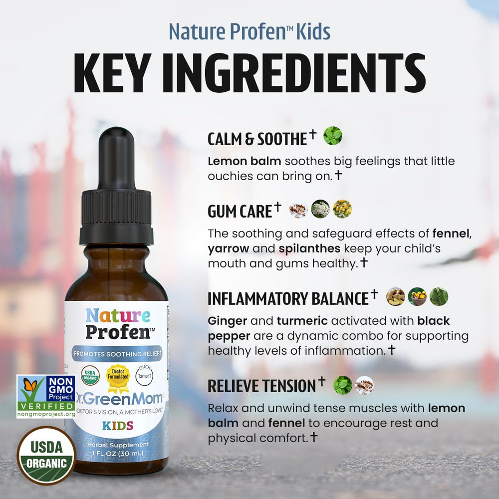Selección de hierbas orgánicas usadas en Dr. Green Mom para apoyo natural