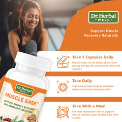 DR. HERBAL WELL etiqueta resaltando ingredientes herbales clave seguros
