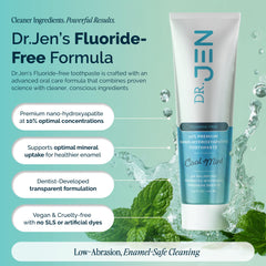 Dr Jen ingredientes xilitol y glicerina destacando hidratación