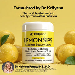 Dr. Kellyann en mesa de desayuno, muestra integración en rutina matinal