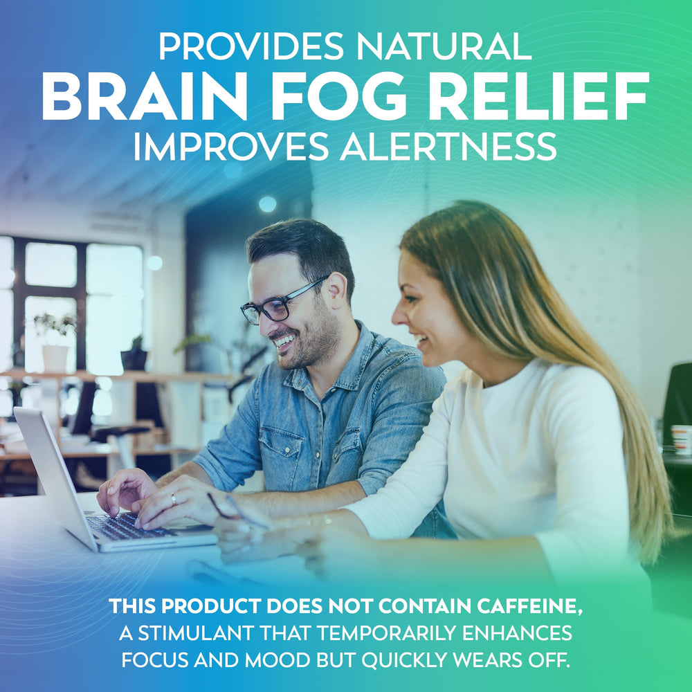 Dr Lewis suplemento sobre escritorio mejora concentración durante trabajo