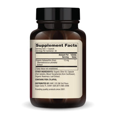 Dr. Mercola cápsula en primer plano que destaca su textura y absorción