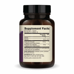 Dr. Mercola primer plano de cápsula para apreciar textura y recubrimiento