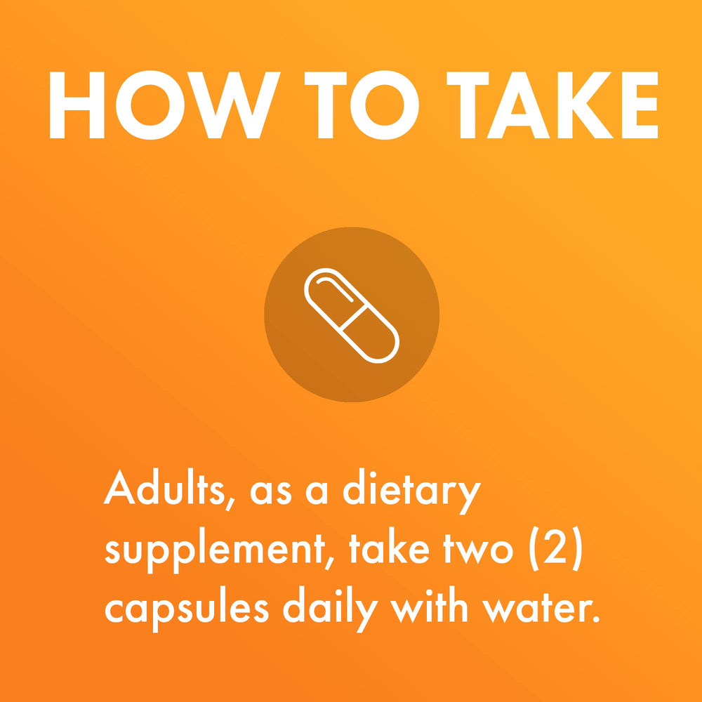 Dr. Mercola cápsula junto a regla para comparar tamaño y porción