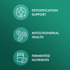 Dr. Mercola etiqueta nutricional visible que comunica ingredientes orgánicos