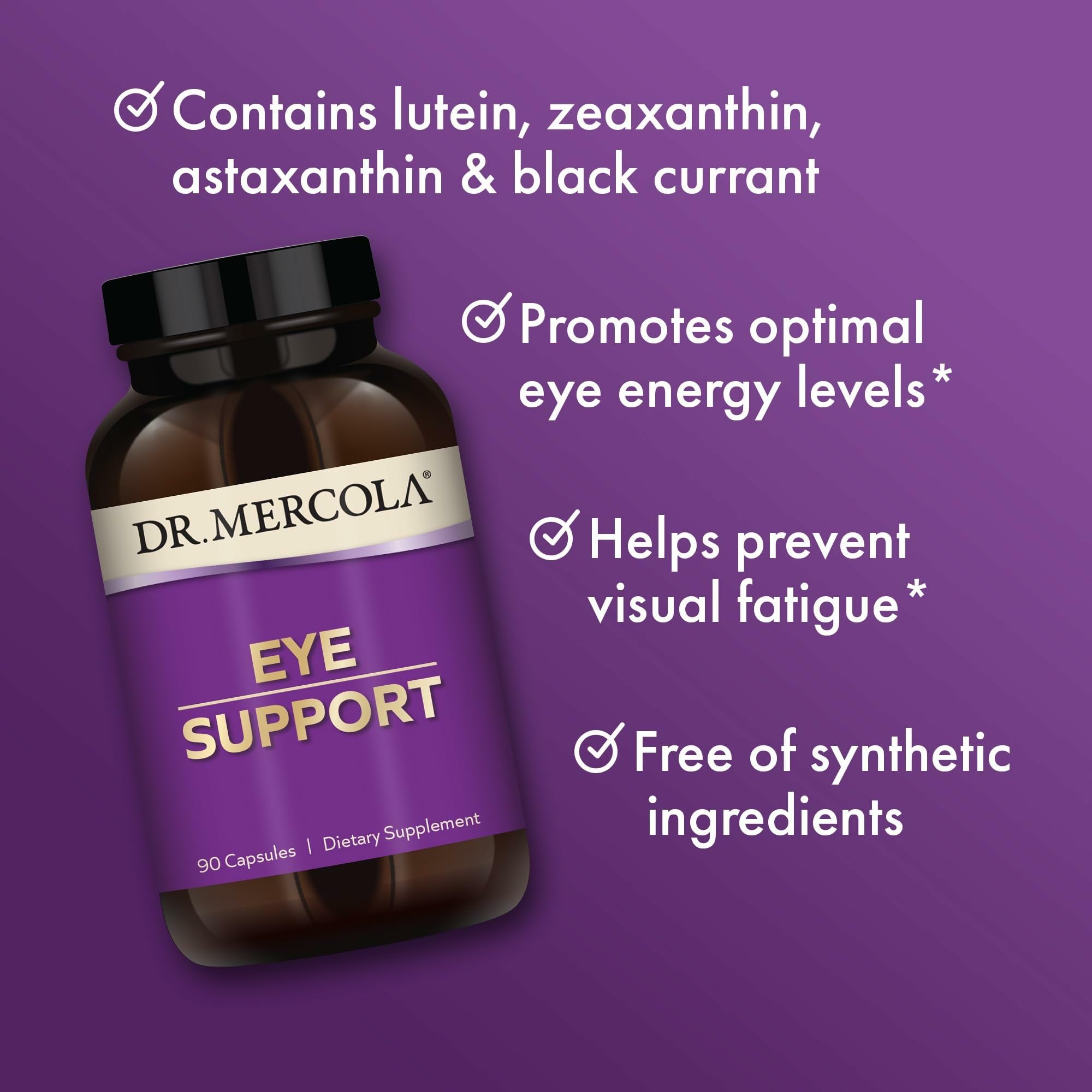 Dr. Mercola ingredientes cerca luteína, zeaxantina y astaxantina orgánica