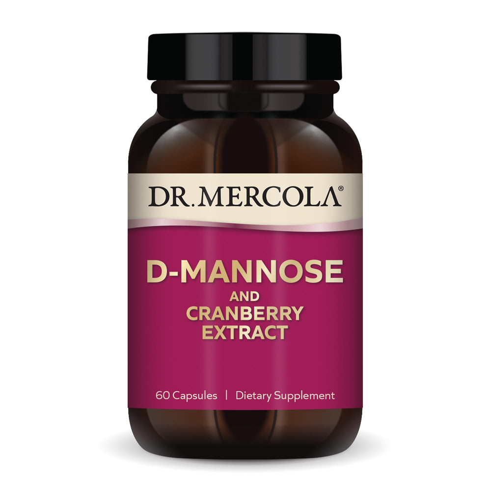 Dr. Mercola frente del empaque mostrando cápsulas y beneficios