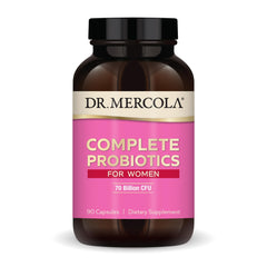 Dr. Mercola frente del envase mostrando etiqueta y beneficios visibles