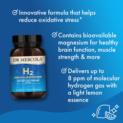 Dr. Mercola etiqueta del envase indicando 8 ppm y sin OGM