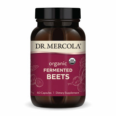 Dr. Mercola envase frontal mostrando la marca y beneficios orgánicos