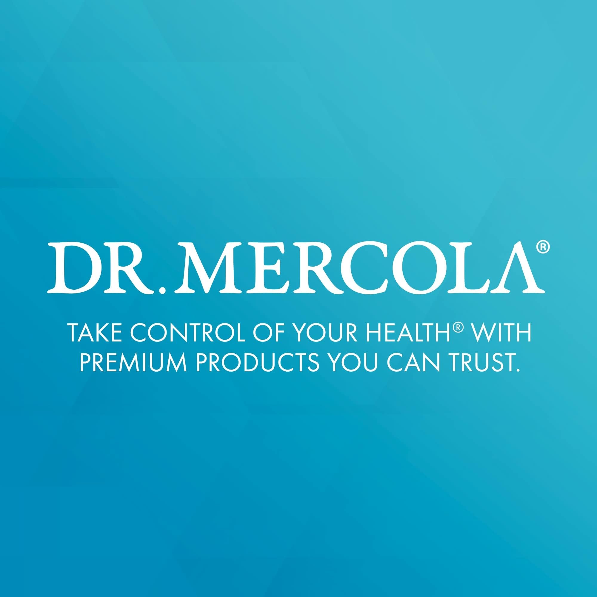 Dr. Mercola suplemento en ambiente diario mostrando conveniencia de uso