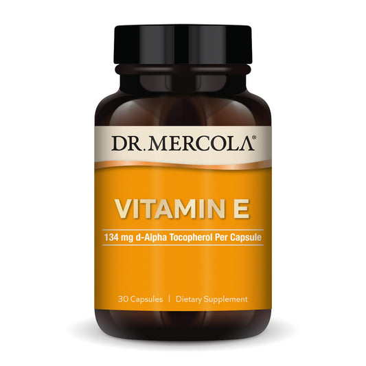 Dr. Mercola frente del envase mostrando cápsulas y etiqueta para confianza de calidad