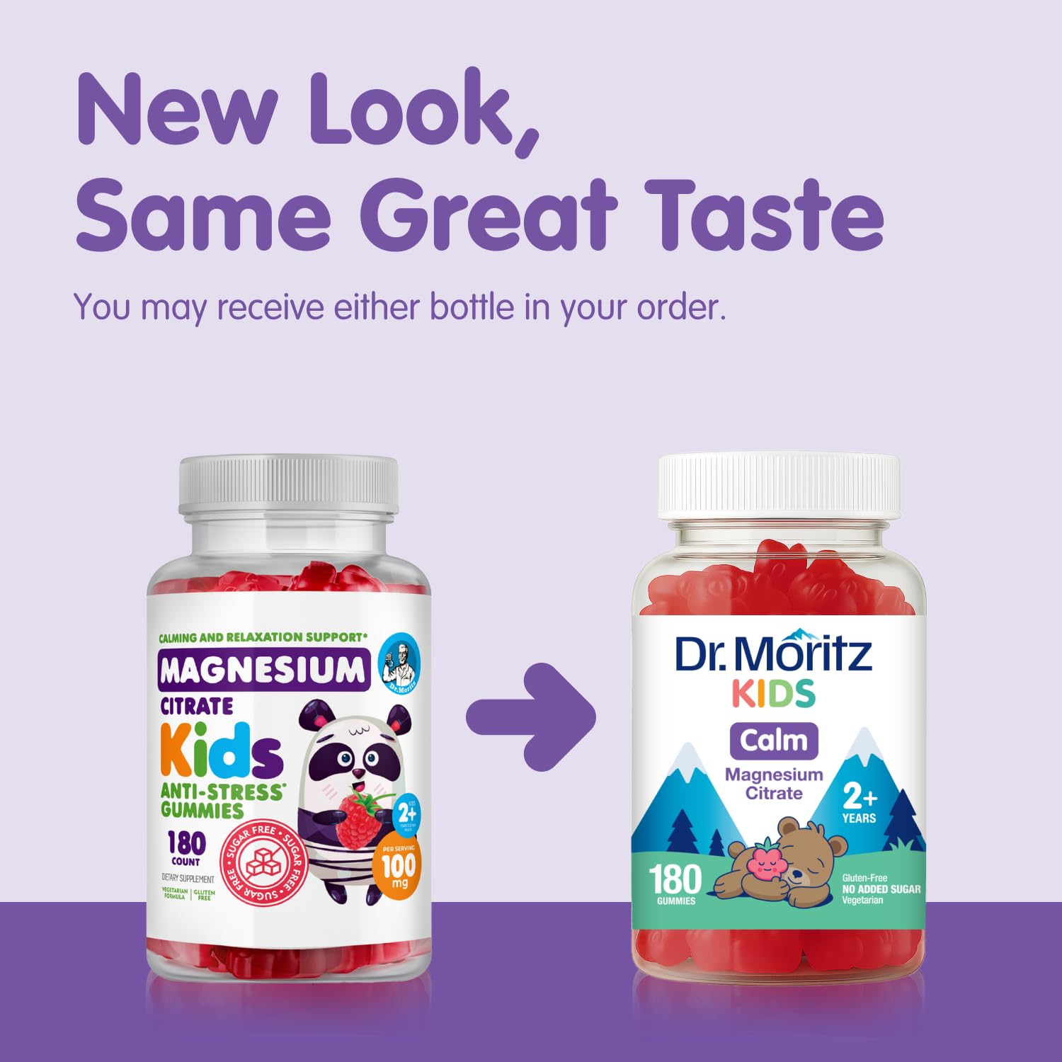 DR. MORITZ caja abierta con todas las gomitas visibles, ideal para almacenamiento