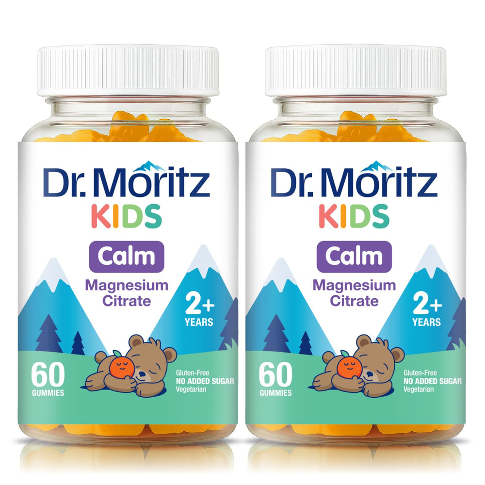 DR. MORITZ frente del envase naranja mostrando el pack doble y beneficio de conveniencia