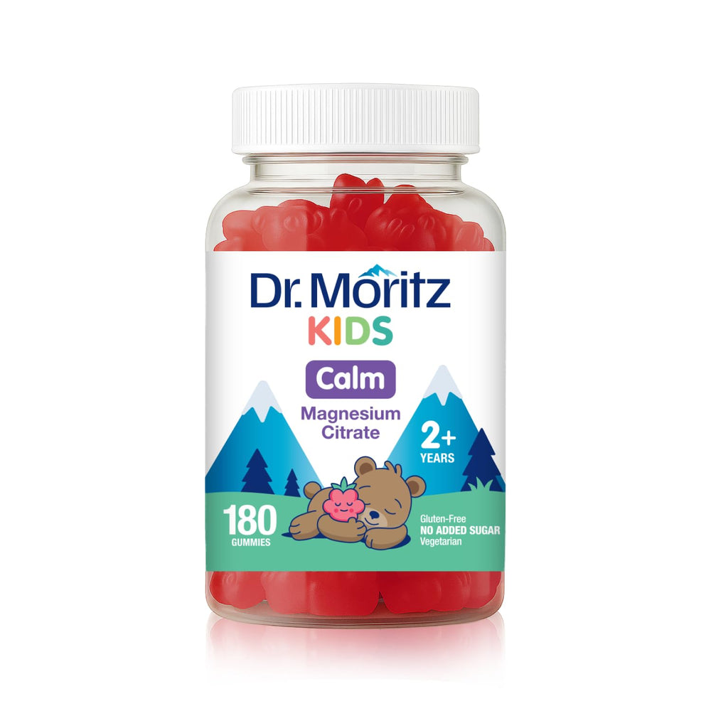 DR. MORITZ envase frontal mostrando sabor frambuesa y 180 unidades, facilita la compra