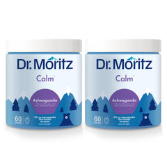 DR. MORITZ envase frontal mostrando marca y 120 gomitas para uso diario
