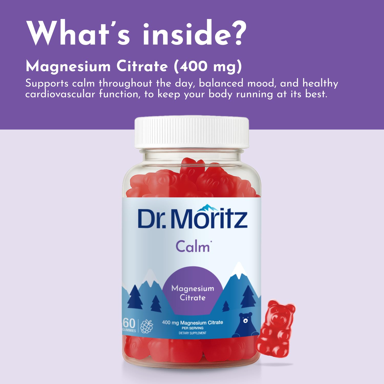 DR. MORITZ personas disfrutando gominolas sabor frambuesa energía diaria