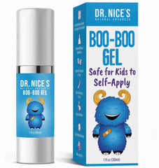 DR. NICE'S tubo frontal mostrando el empaque y facilidad de uso