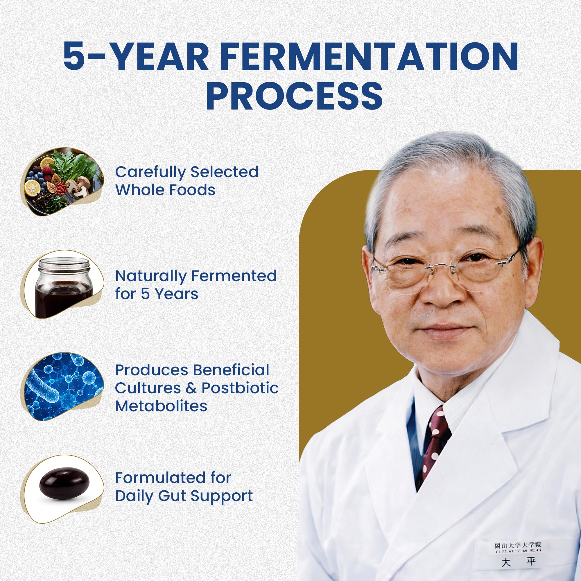 Essential Formulas Dr Ohhiras cápsula junto a una moneda para referencia de tamaño