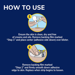 Dr. Scholl's gota de agua sobre la superficie demostrando sello resistente al agua