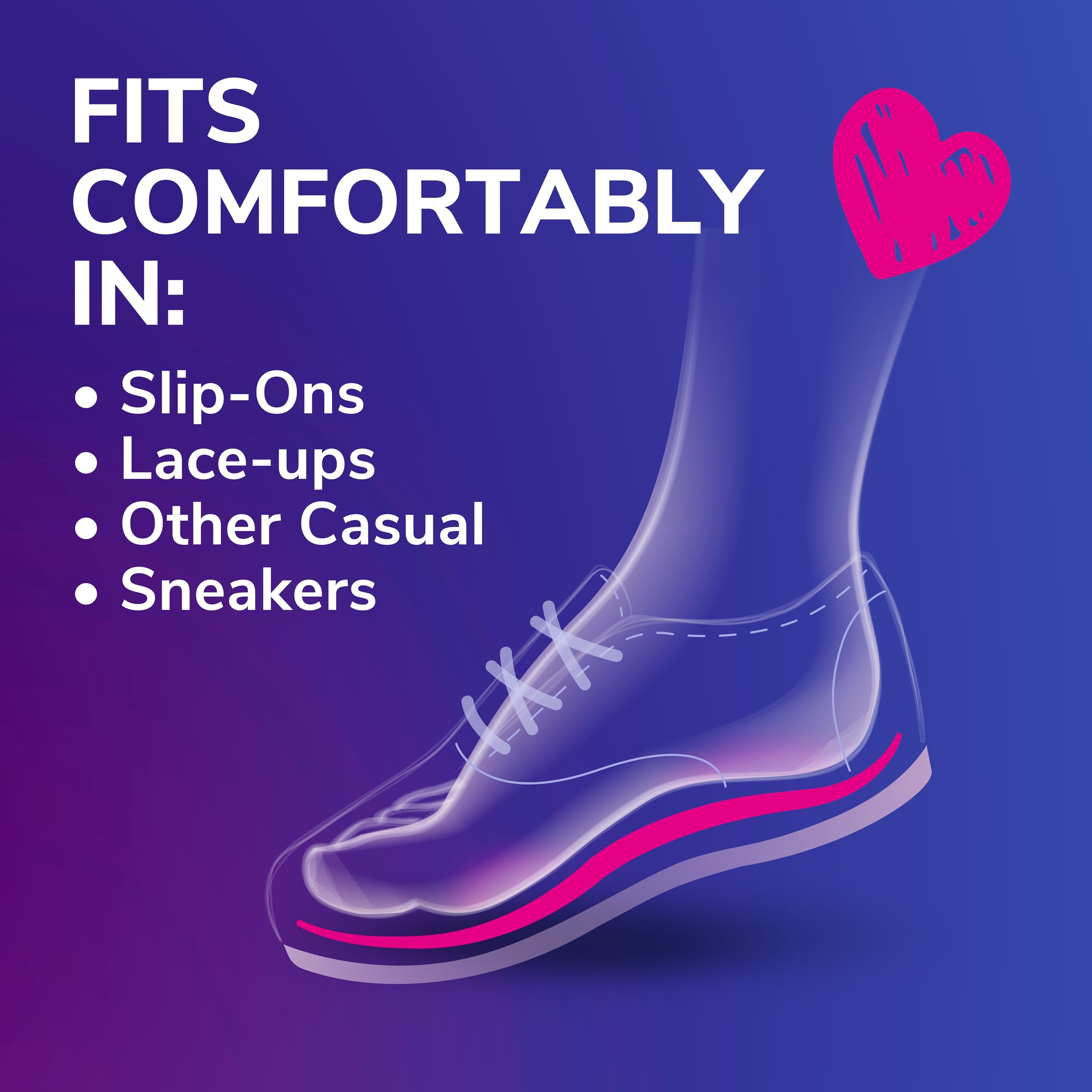 Dr. Scholl's copa de talón, absorbe impactos eficientemente