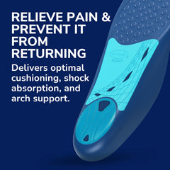 Dr. Scholl's zoom en la copa de talón ShockGuard que reduce impacto
