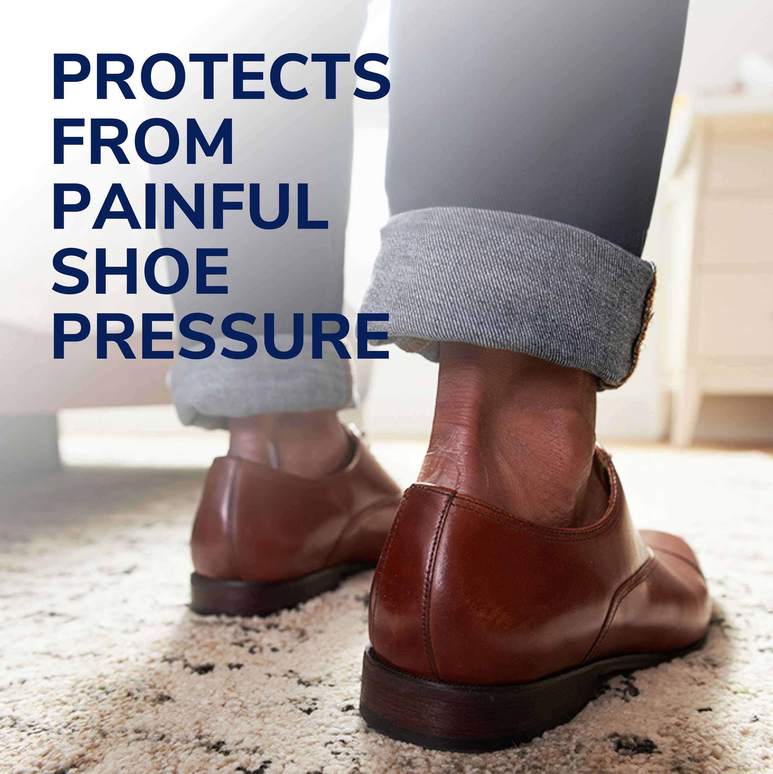 Dr. Scholl's imagen del área en curación mostrando ambiente húmedo favorable