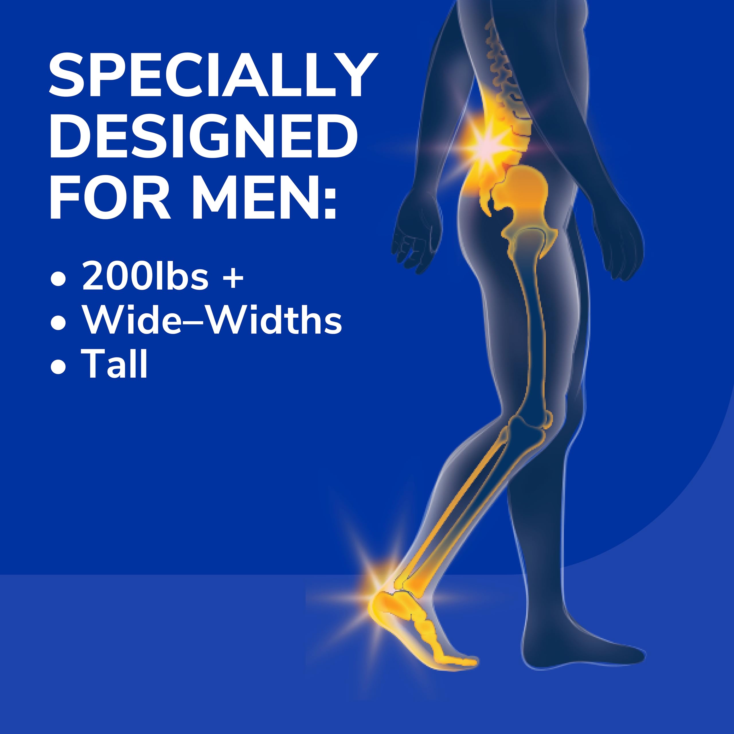 Dr. Scholl's detalle del acolchado de talón para mejor absorción