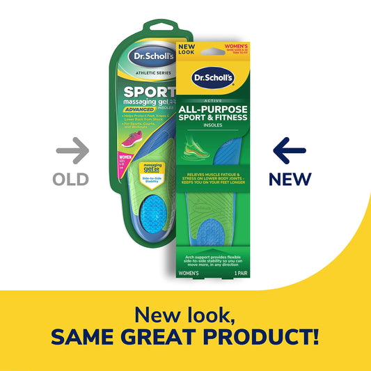 Dr. Scholl's detalle de textura señalando absorción de impactos