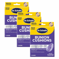 Dr. Scholl's empaque frontal del pack de 3 y 15 unidades, práctico para llevar