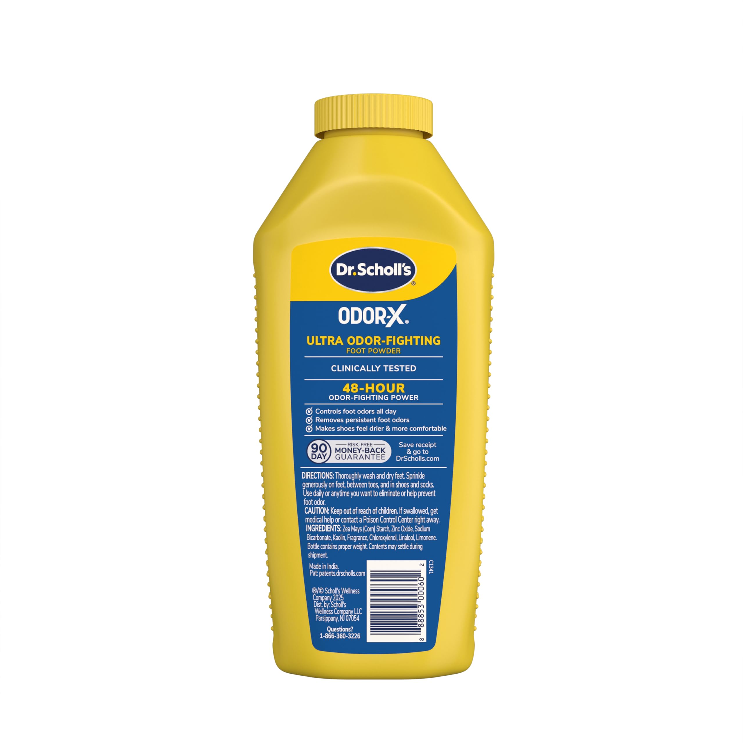Dr. Scholl's persona activa usando producto para pies más frescos