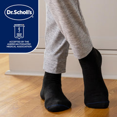 Dr. Scholl's etiqueta APMA y licencia aporta confianza y respaldo