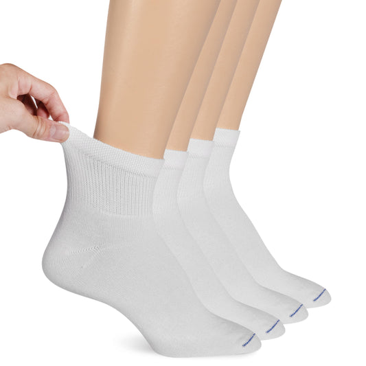 Dr. Scholl's frente del empaque mostrando 4 pares y beneficio confort