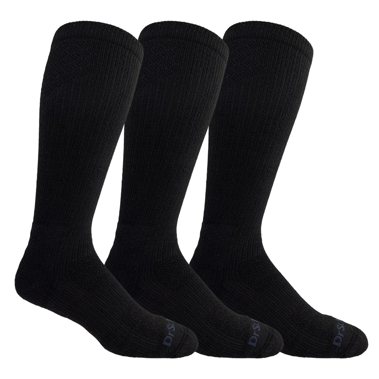 Dr. Scholl's vista frontal del paquete de tres pares, comodidad duradera