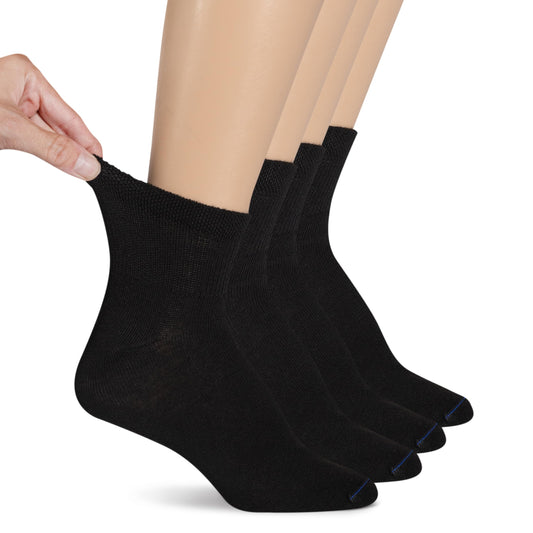 Dr. Scholl's empaquetado frontal mostrando 4 pares y beneficio comodidad