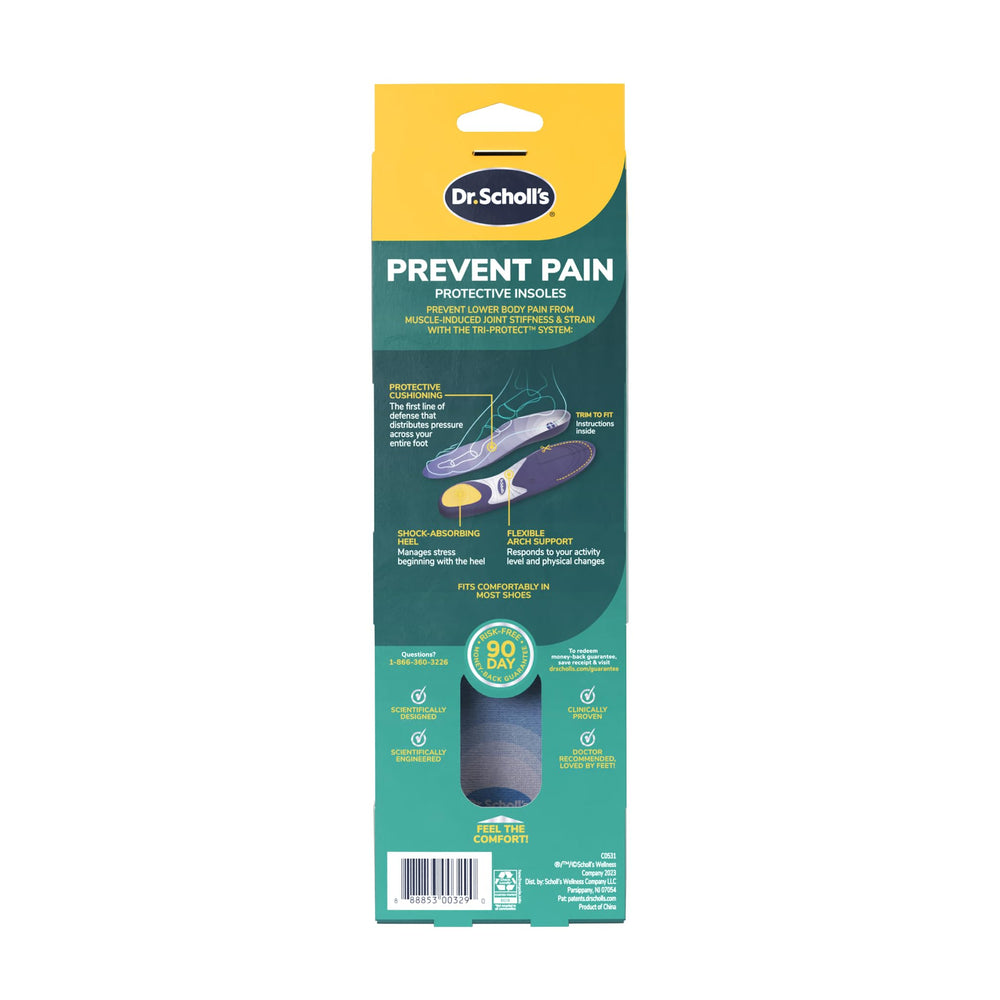 Dr. Scholl's plantilla en entorno lifestyle: trabajo de pie con mayor comodidad