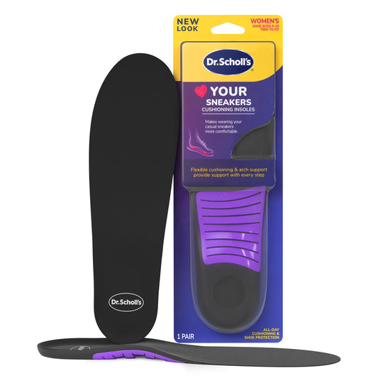 Dr. Scholl's plantilla frontal con empaque, confort visible