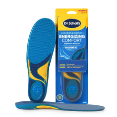 Dr. Scholl's vista frontal del empaque mostrando beneficio de confort diario