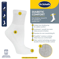 Dr. Scholl's detalle de la puntera con costura plana para menos fricción
