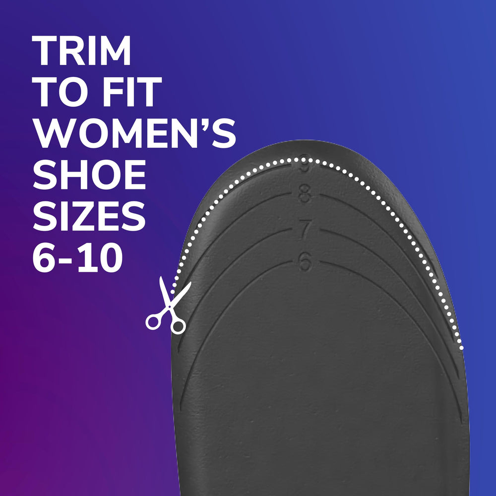 Dr. Scholl's demostración recortable con tijeras, ajuste personalizado